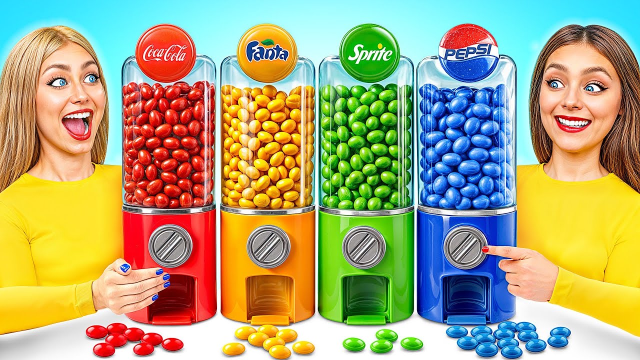 24 Часа Едим Еду Одного Цвета Челлендж | Смешные Челленджи с Едой от Trend DO Challenge