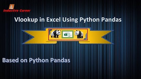 Vlookup in Excel Using Python Pandas (Data Science)