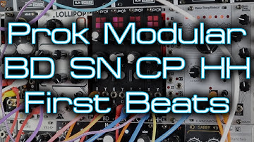 Prok Modular Eurorack Drum Voices *FIRST BEATS*