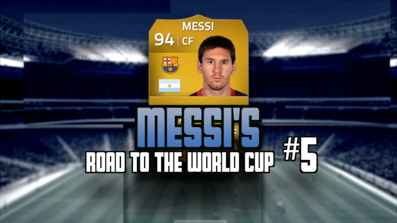FIFA 14 UT RTG | Messi Road to the World Cup 2014! EP.5 - Division Title?