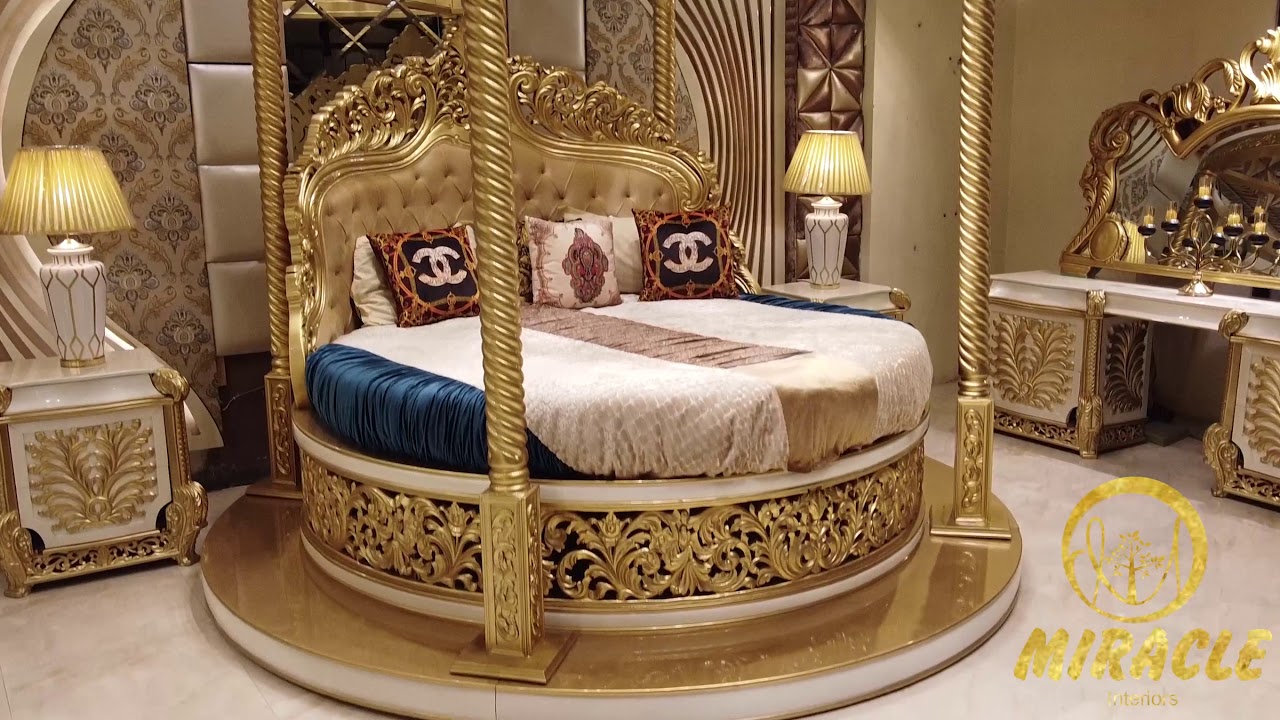 Our Sultan Bed is the selection for brides to be | Miracle Interiors - YouTube