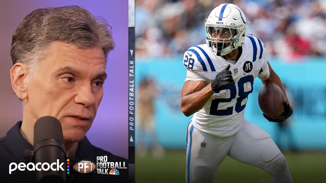 Jonathan Taylor holds in, practices amid contract talks with Colts | Pro Football Talk | NFL on NBC