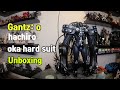 Gecco Gantz: O: Hard Suit Hachiro Oka 1: 6 Scale Statue Unboxing