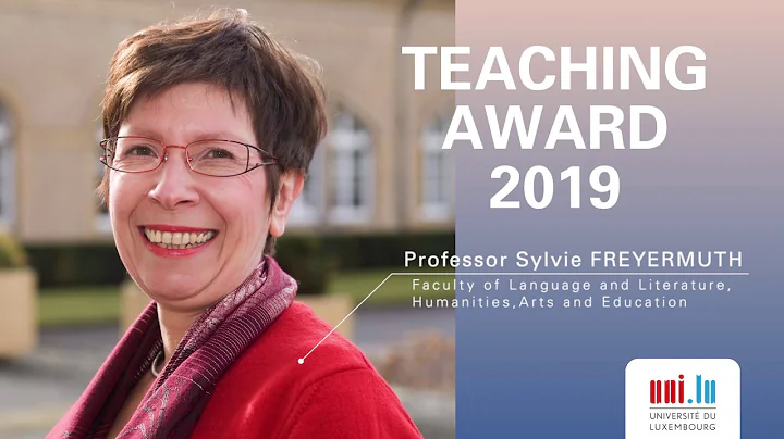 Professor Sylvie Freyermuth - Teaching Awards 2019