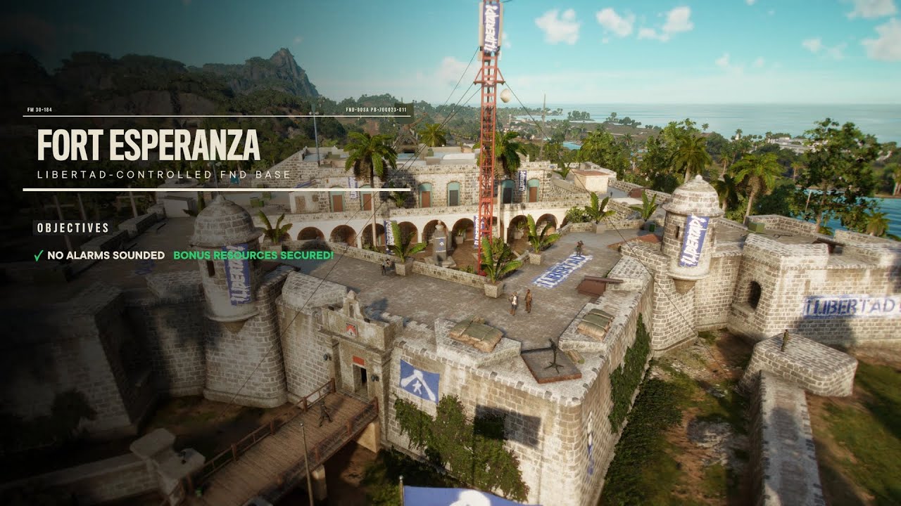 Far Cry 6: Fort Esperanza Military Target | No Commentary