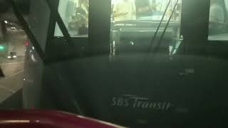 Singapore MRT Day 204 SBS transit C810A/C810 V47/V28 SE5 Ranggung To NE16/STC Sengkang Departing 