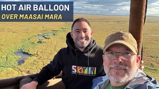 Hot Air Balloon Safari Over the Maasai Mara — The Most Incredible Morning of My Life