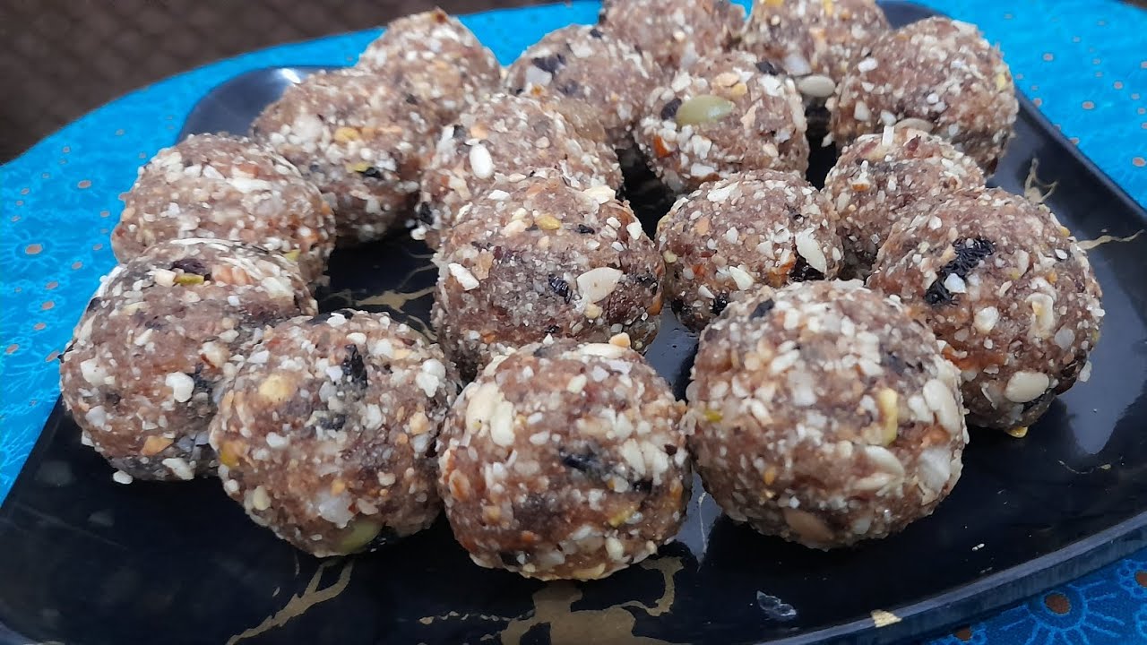 DRY FRUITS LADOO🤤EASY AND HOMEMADE HEALTHY LADOO Recipe