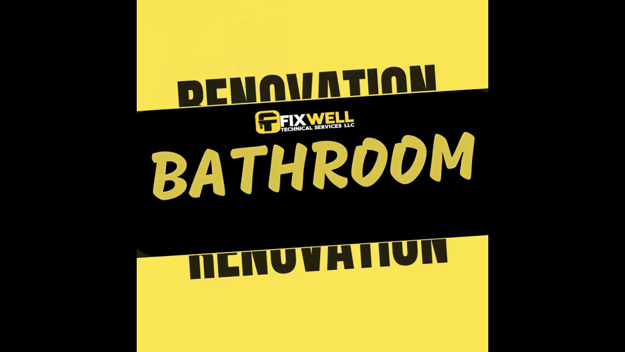 Complete Bathroom Renovation in Dubai | Bathroom Maintenance | Fixwell.AE | +971 55 524 4076