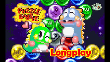 Puzzle Bobble (パズルボブル) 100% All Levels 1994 Longplay [HD]