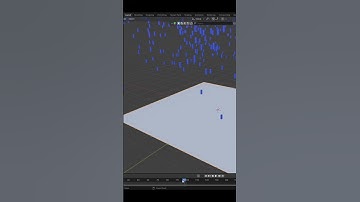 ☔️ EASY rain in Blender 3D | Quick Tutorial
