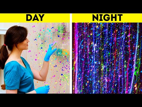 DAY VS NIGHT || STUNNING DIY IDEAS