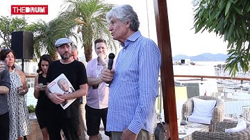 Maurice Lévy and Gordon Young at The Drum Cannes 2015 Party