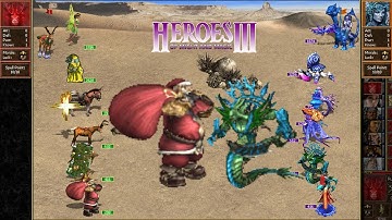 Heroes 3 COMBAT One year growth Christmas vs Abyss