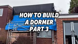How To Build A Dormer - Part 3
