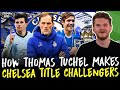 How Tuchel Will Make Chelsea Premier League Title Challengers Next Season | Tactics Explained