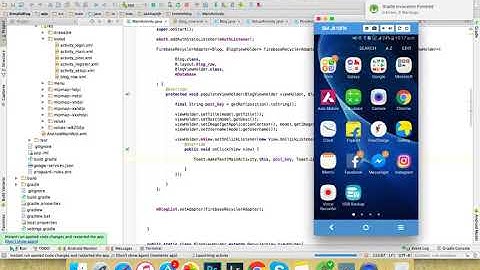 38 Android Studio Firebase Tutorial   Simple Blog App   Get Post ID   Key    Part 18