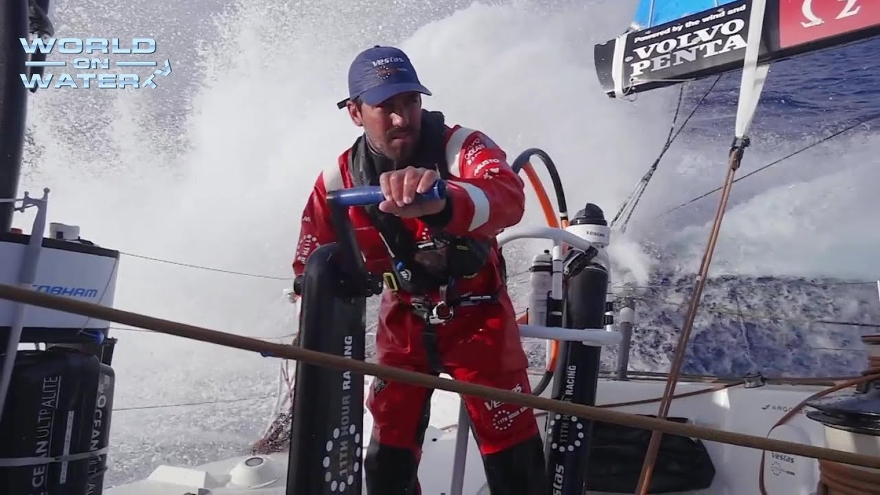 VOR Leg 8 and Cardiff  Skipper Press Conference June 08 18 Fantastic Sailing Video Of race