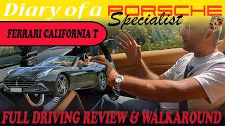 Ferrari California T Review Guide with Driving & Walkaround in UK - 2015 Nero Daytona V8 Twin Turbo