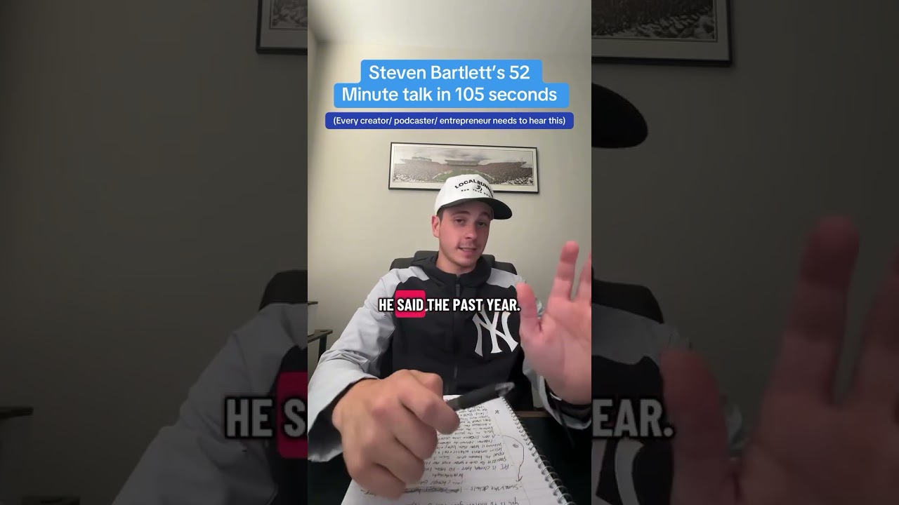 Steven Bartlett on Colin & Samir takeaways