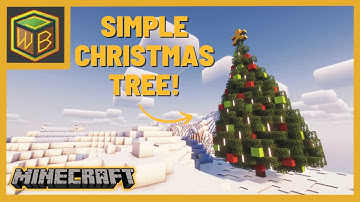 Easy Christmas Tree in Minecraft! [TUTORIAL]