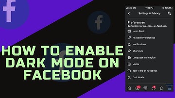 How To Dark Mode Facebook On IPhone or IPad - 2022 Update