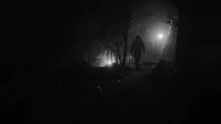 Alone Man Walking In Darkness At Night - Copyright Free Videos