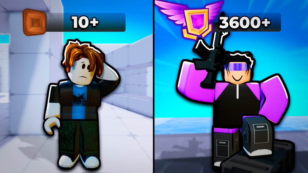 Probé las RANKEDS en ROBLOX RIVALS - YouTube