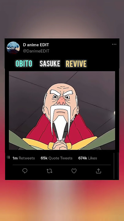 obito sasuke revive#obitoedit#anime#sorts