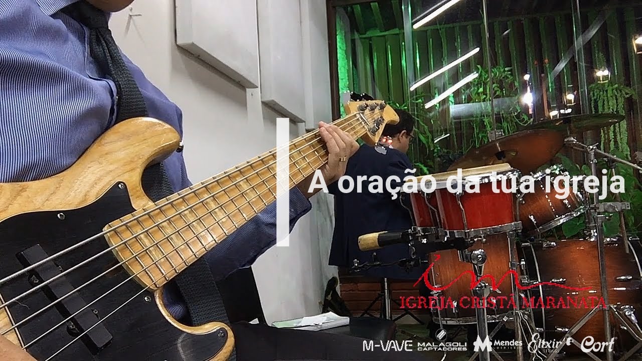 A oração da tua igreja #igrejacristamaranata #icm #baixoeletrico  #cortguitar #mendesluthieria