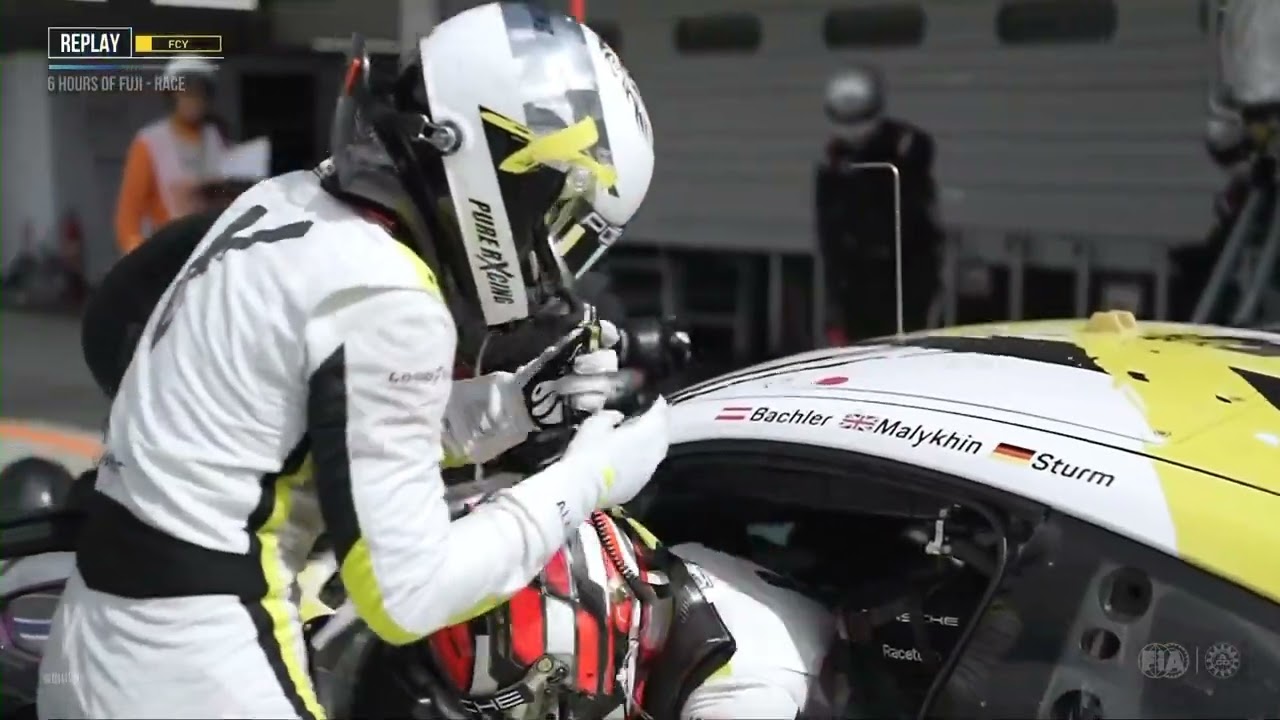 FIA WEC Slow Motion Pit Stop 6h Fuji 2024