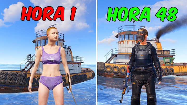 ¡SOBREVIVI 48 HORAS EN UNA BASE BARCO EN SOLITARIO! 😲