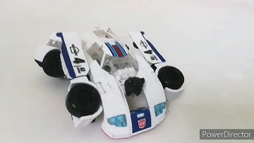 Transformers power of the primes jazz stop motion test transformers