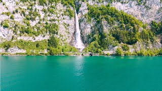 4K Swiss Natural Wonders: A Cinematic Journey Through Swiss Lakes 🌤️🇨🇭🏔️📍🚁