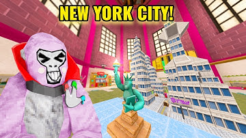 I Made NEW YORK CITY In Monke Blocks!
