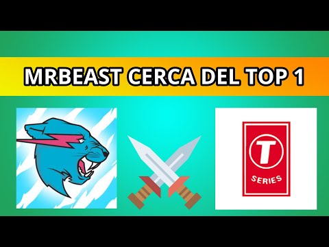 MRBEAST VS T-SERIES: ¿Cuándo sucederá? | La próxima batalla por el top 1 de YouTube