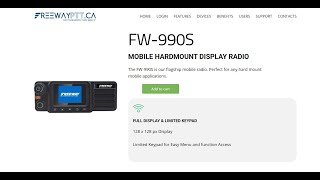 FreewayPTT - FW-990S: Connecting your fleet - Simplifying Operations