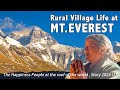 Mt everest rural life 2 i was fascinated in new year abundant feast  got drunk at 5320m