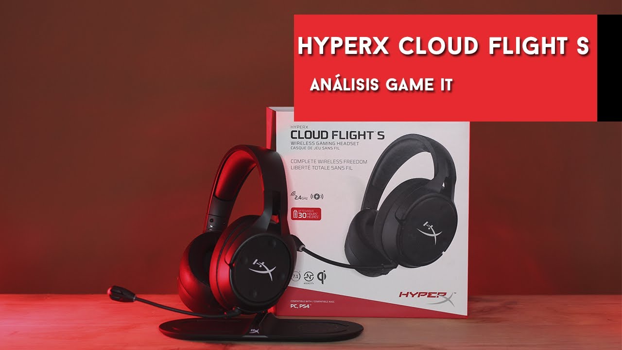 HyperX Cloud Flight – Headset Inalámbrico (PC, PS4, PS5)
