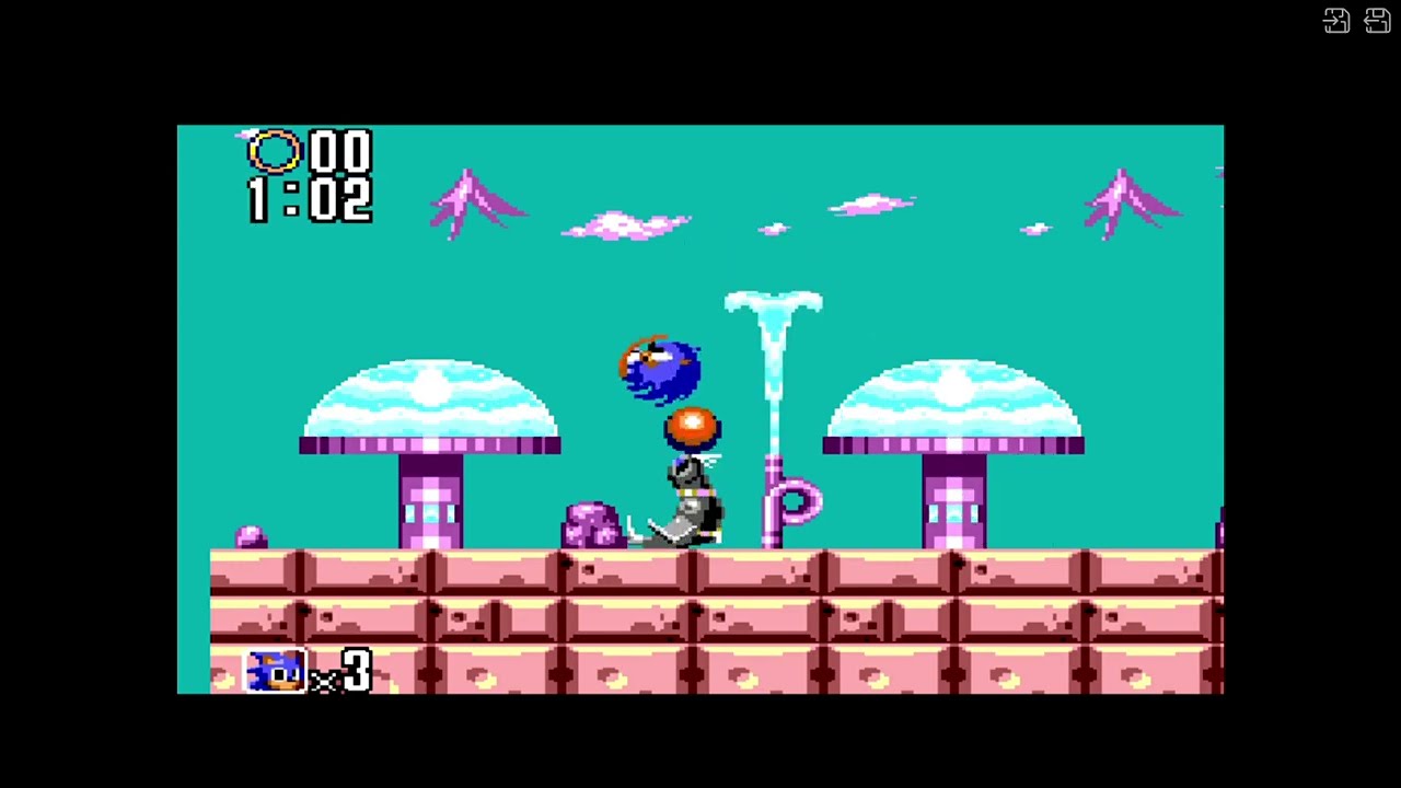 Sonic 2 SMS Aqua Lake Zone Act 3 YouTube