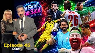 He Said She Said Episode 45  with Alireza Amirghassemi and Vida Heravi - Tapesh TV June 25 2026