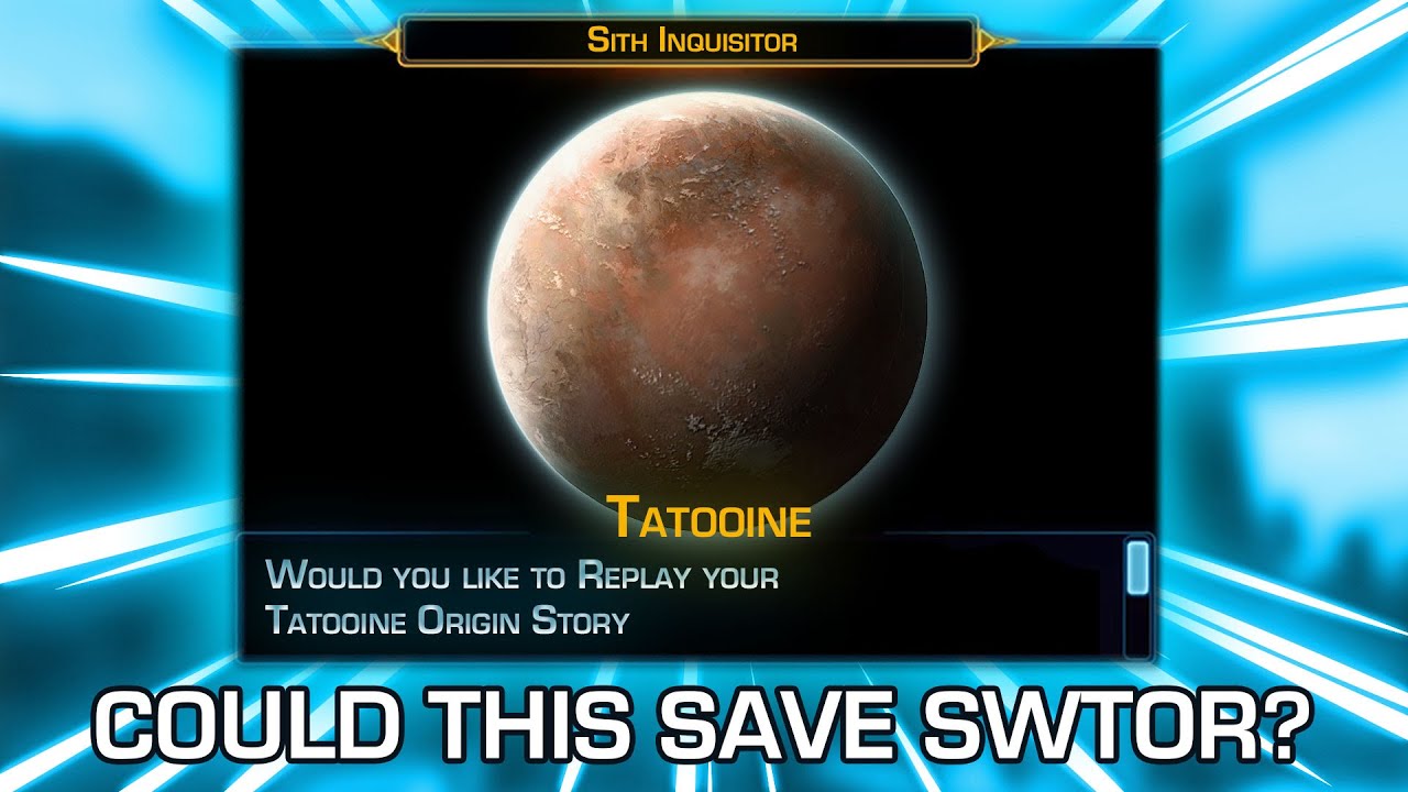 Это одно изменение сделает истории SWTOR намного лучше!