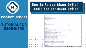 How to reload Cisco Switch | Basic Lab for CISCO Switch