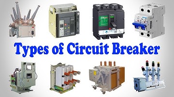 Circuit Breaker - Types of Circuit Breaker - Different Types of Circuit Breakers