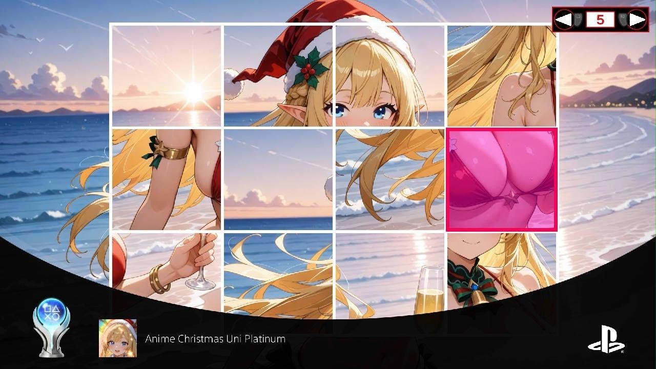 Anime Christmas Uni number 3495 Merry Christmas