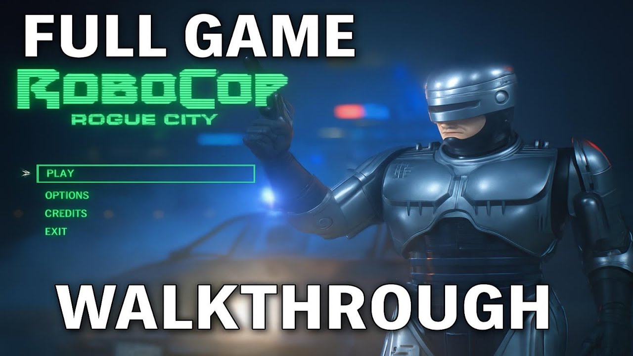 Sawirka muuqaalka ee RoboCop: Magaalo Xun | Ciyaar Dhan - Hagitaan, Faallo La&#039;aan, 4K