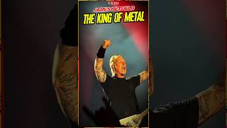 James Hetfield: The King of Metal #shorts #music #guitar #metal #rock #jameshetfield #metallica
