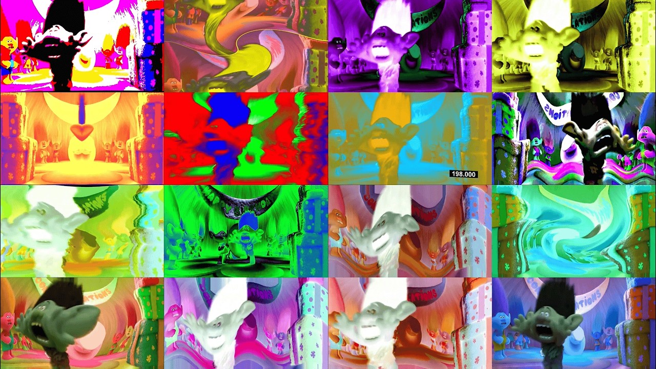💥Trolls 16 Screens: Bergens are Coming⚡ 💥Sponsored By: Klasky Csupo 1997 Effects