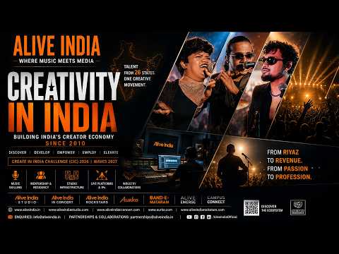 Alive India | 15 Years of building  India's First Artist-Led Creator Development Ecosystem