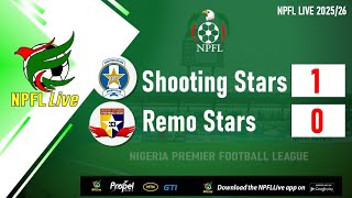 Shooting Stars vs Remo Stars highlights (1-0) - NPFL
